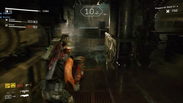 HOW TO SURVIVE THE HORDE MODE! Best Way To Clear 20 Waves | Aliens: Fireteam Elite Gameplay смотреть онлайн