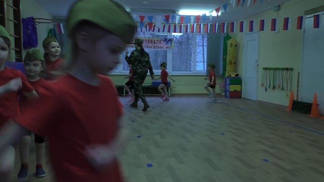 Спортивный праздник в ДО ГБОУ 2072. 20.02.2019 смотреть онлайн