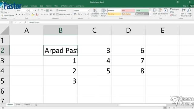 1. čas Excel - 8. razred смотреть онлайн