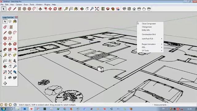 Cara edit hasil Impor DWG/DXF di Sketchup agar bisa di PushPull смотреть онлайн
