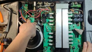 Alto 2.3 эстрадный усилитель мощности, обзор начинки, ремонт.