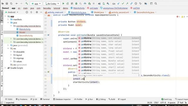 How to pass an object from one activity to another on Android смотреть онлайн