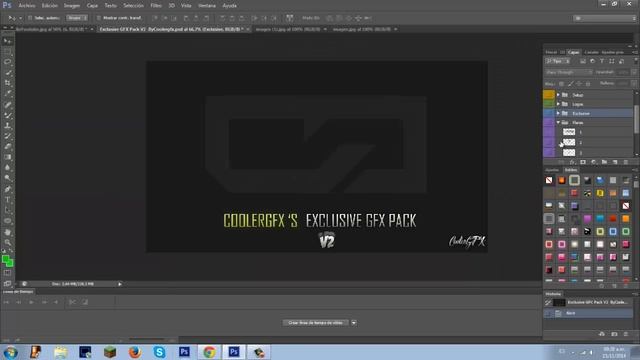 Speed Art | Banner Template GTA V [Editable] | Photoshop смотреть онлайн