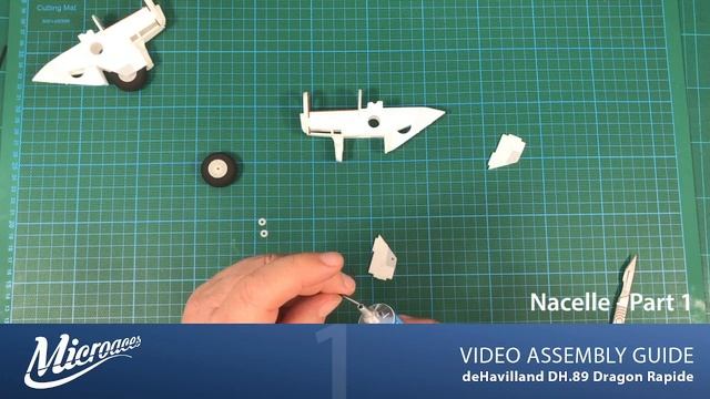 1 - BUILDING THE NACELLES - Video Assembly Guide for the Microaces DH.89 Dragon Rapide смотреть онлайн