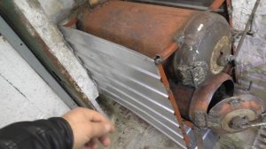 Печь  из Газовых Баллонов - Для гаража .