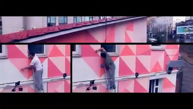 Фасад-оригами сделали во Владивостоке смотреть онлайн
