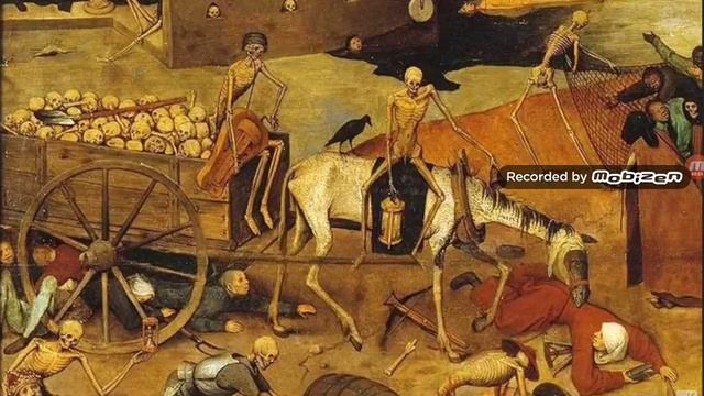 Чума 14 века. Картинки