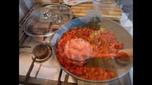 Паприкаш. Куриное филе в сметанном соусе. Chicken fillet in sour cream sauce. Paprikash პაპრიკაში смотреть онлайн