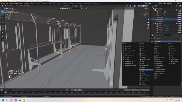 SUBWAY TRAIN - Cinematic Animation Tutorial / Blender 3.4 смотреть онлайн