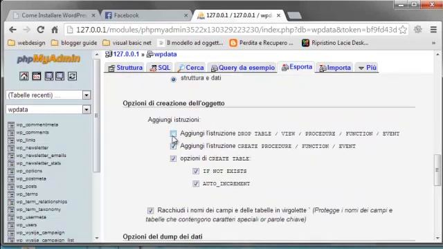 Backup database wordpress phpmyadmin смотреть онлайн