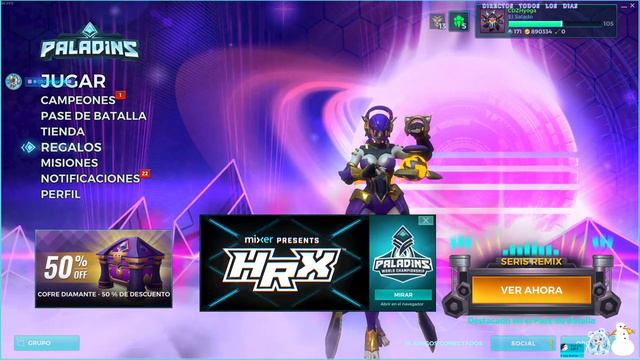 PALADINS | #DOMINGO CON #VOSOTROS Y 1DIA PARA MEJOR | YT SE CAYO | #156 #DIRECTO [ PC ] смотреть онлайн