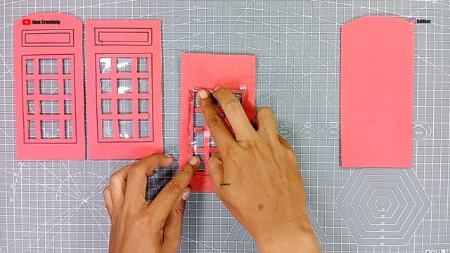 How To Make a Telephone Box With Cardboard | DIY Telephone Booth London UK Like a Real One смотреть онлайн