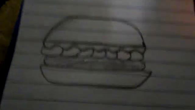 How to draw a hamburger смотреть онлайн