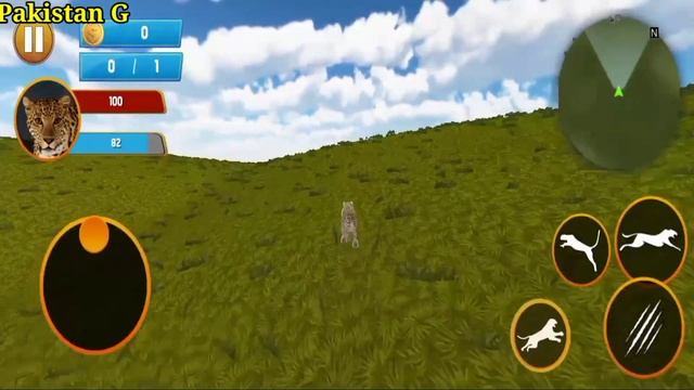 Wild Cheetah Simulator Android Mobial Games Cheetah Kill The Animals#1 смотреть онлайн