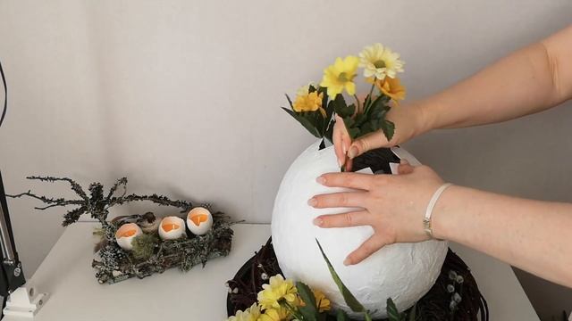 Пасхальный декор .Украшение на пасху своими руками.Easter decorations смотреть онлайн
