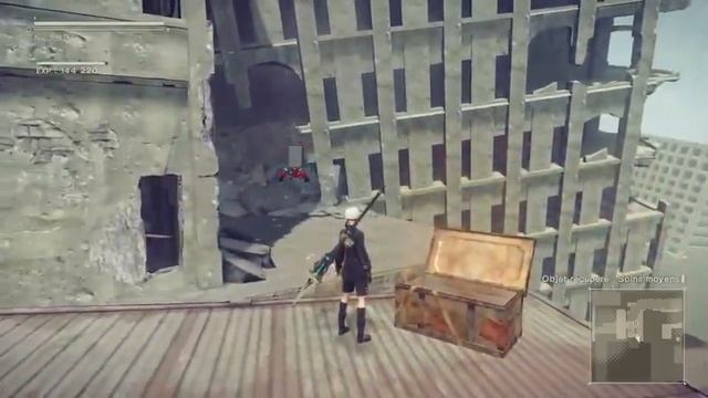 #13 Nier Automata HARD 2ème run, nouveau point de vue avec 9S смотреть онлайн