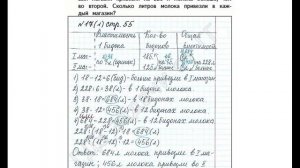 ШР Математика 4 кл. (ч. 2) - стр. 55 №17