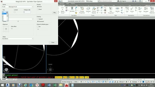 MagiCAD for AutoCAD - Sprinkler смотреть онлайн