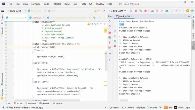 how to make ATM Machine Java Project using Java Frameworks and File Handling Concept Input Output смотреть онлайн