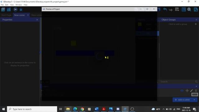 счётчик кадров в GDevelop смотреть онлайн