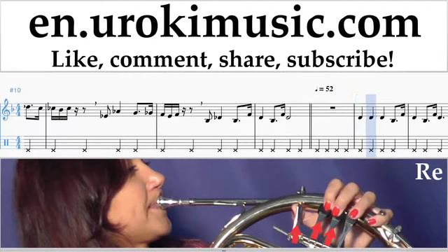How to Play French Horn Star Wars - Imperial March Tabs Part#2 um-i352 смотреть онлайн