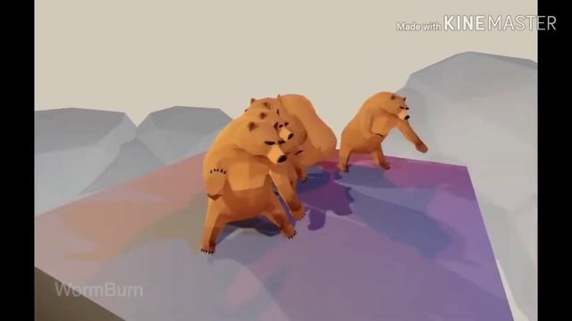 bears dancing to City Girls twerk ft Cardi B смотреть онлайн
