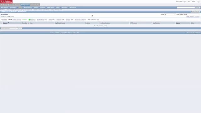 Zabbix - Monitorar website смотреть онлайн