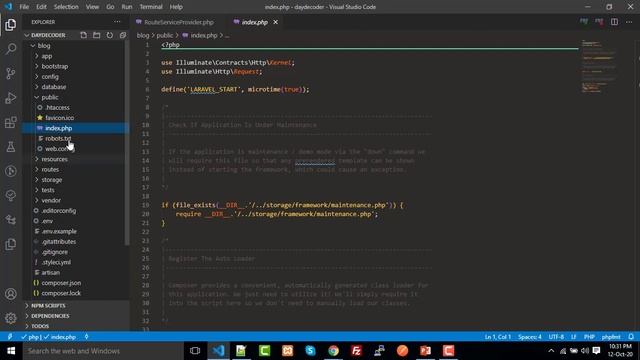 Laravel 8 Beginner Tutorial | File & Folder Structure | Laravel 8.0 смотреть онлайн