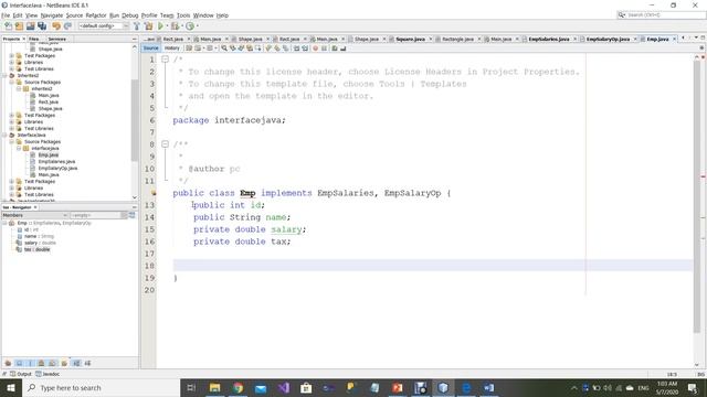 Interface in java смотреть онлайн