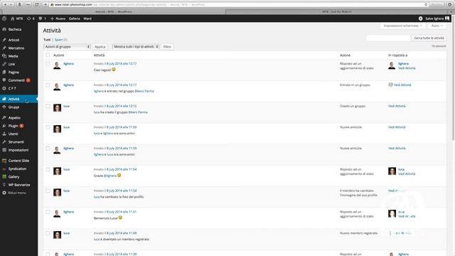 Wordpress - Buddypress: il nostro sito diventa un social network! смотреть онлайн