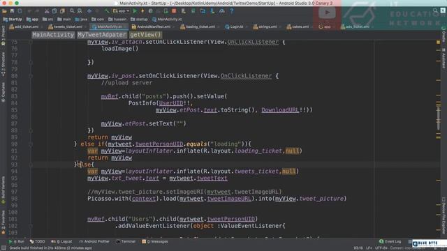 Kotlin android tutorial - 81 - Show Ads between feeds смотреть онлайн