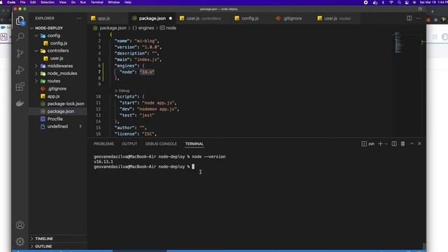 Como fazer Deploy Node CI/CD Heroku | AWS EC2 | Docker смотреть онлайн
