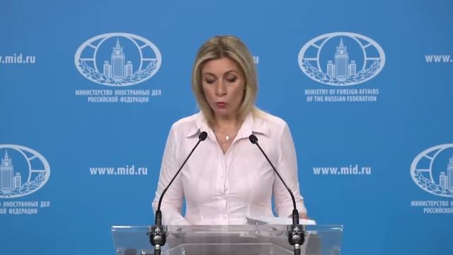 Захарова ответила на критику Запада о ПРОВАЛЬНОМ саммите Россия - Африка смотреть онлайн