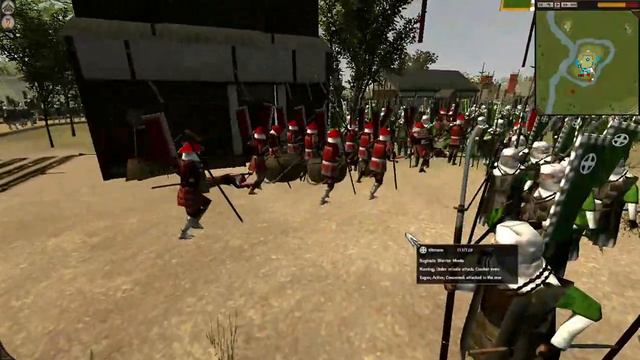 TOTAL WAR SHOGUN 2 SIEGE BATTLE (No Commentary) смотреть онлайн