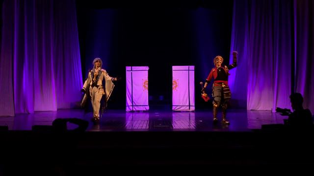 Групповое дефиле Genshin Impact cosplay Круас-сан фест 03.12.2023 смотреть онлайн