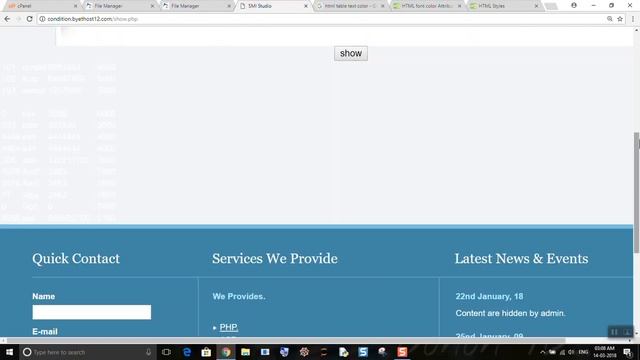 PHP MySQL select command live server example 2018 смотреть онлайн