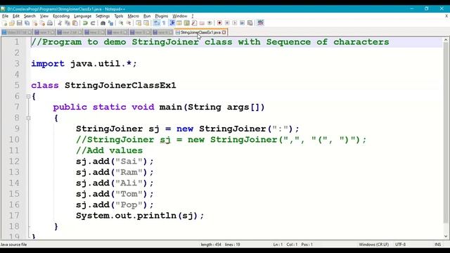 Java StringJoiner class || Strings in Java Programs || java.util.StringJoiner package || #337 смотреть онлайн