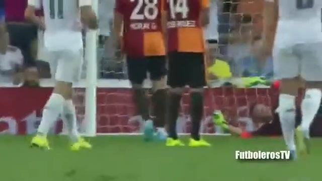 Реал Мадрид 2:1 Галатасарай голы Марсело и Начо смотреть онлайн