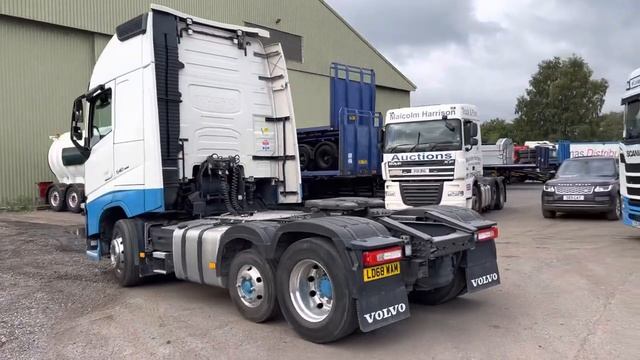 2018 Volvo FH 540 6x2 Mini Midlift Tractor Unit, Entered into Auction смотреть онлайн