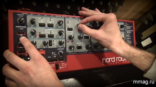 mmag.ru: Профессиональный цифровой cинтезатор на примере Clavia Nord Lead 2x смотреть онлайн