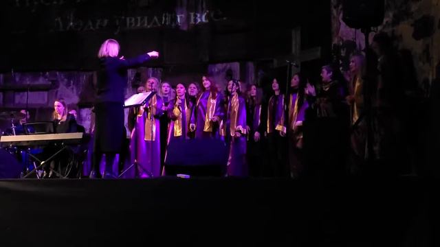 Песня "Я решил за Иисусом идти". Госпел хор Open Door. смотреть онлайн