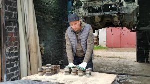 Подушки, втулки и болты кузова/рамы Prado 120/150 через 15 лет службы.