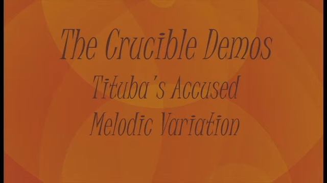 Accusing Tituba (Concept Scoring for The Crucible) смотреть онлайн