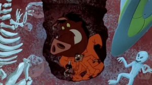 Тимон и пумба сбежали с зоны!