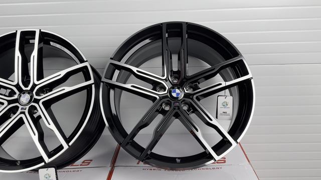 Диски SRL F109 19 8.0/9.0J вес 10,9kg Black Machined Face