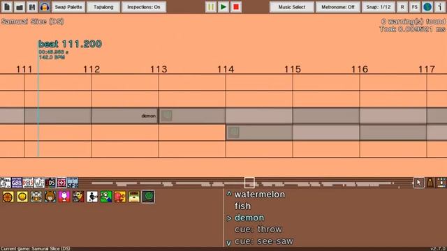 Rhythm Heaven (Custom Game) - Samurai Slice (DS) смотреть онлайн