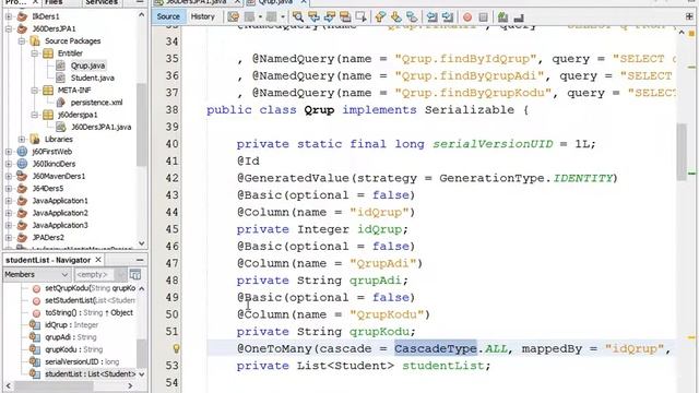 Java SE/EE - Java Persistence API смотреть онлайн