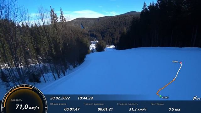 СКОРОСТЬ на ЧЕРНОЙ трассе 16 С, Буковель 2022 #bukovel 2022 смотреть онлайн