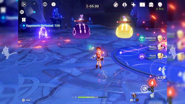 Genshin Impact (iPad Pro M1) GAMEPLAY смотреть онлайн