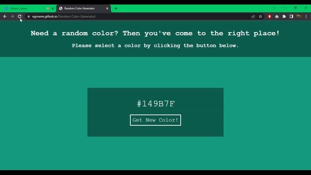 Need a random color? I got you. смотреть онлайн